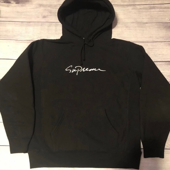 supreme Classic Script Hooded Sweatshirt Supreme Classic Script